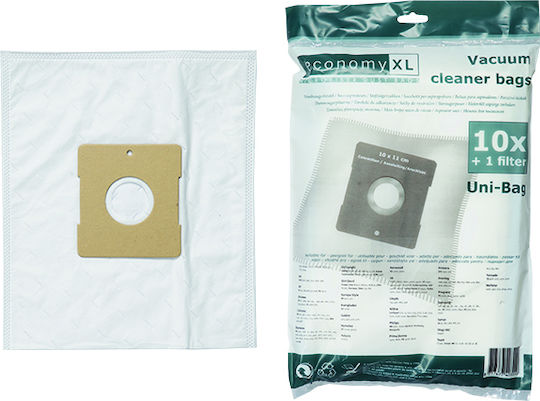 Unibags Microfiber Σακούλες Σκούπας 10τμχ Universal