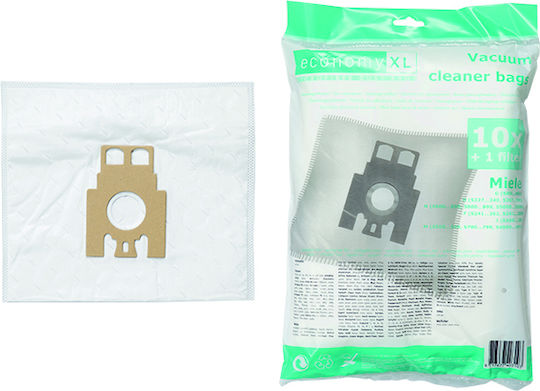 Unibags Microfiber Vacuum Cleaner Bags 10pcs Compatible with Vacuum Cleaner Miele