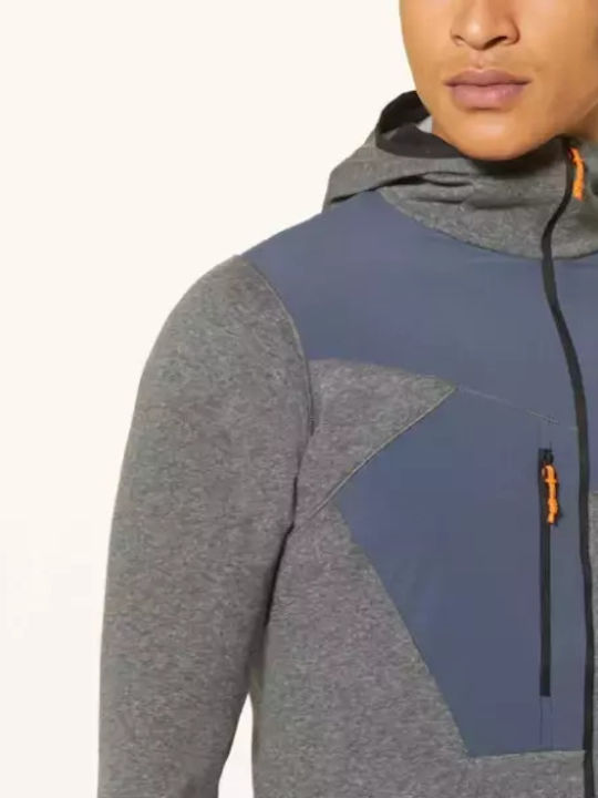 Salewa Puez 2 Dry Fleece Men's Fleece Jacket Gray