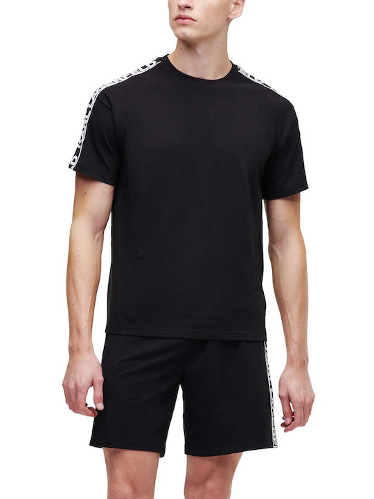 Karl Lagerfeld Men's Summer Pajama Bermuda Black