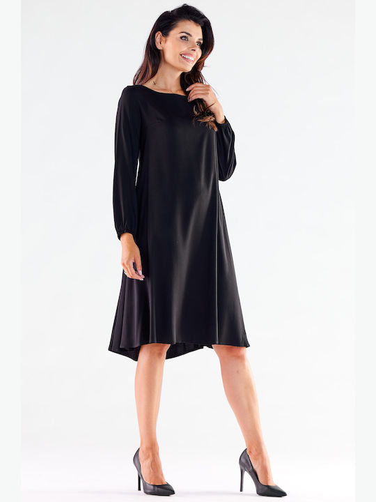 Awama Mini Dress Black