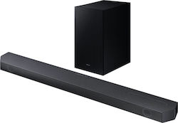 Samsung Q-Soundbar HW-Q610GC (2023) Soundbar 360W 3.1.2 με Ασύρματο Subwoofer και Τηλεχειριστήριο Μαύρο