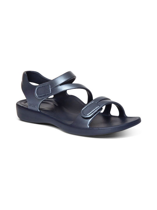 Aetrex Women's Sandals Navy Blue