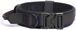 Dog Collar with Handle Black 36-48cm
