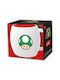 Super Mario Mug Ceramic White 360ml 1pcs