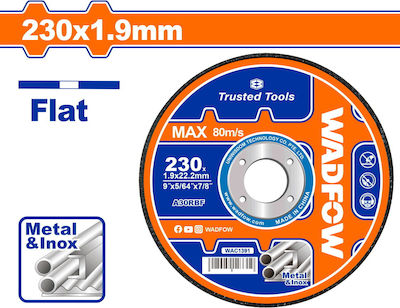 Wadfow WAC1391 Disc de tăiere Metal 230mm 1buc