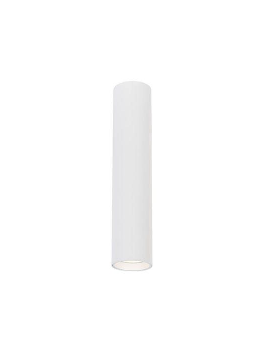 Eko Light Μονό Σποτ με Ντουί GU10 σε Λευκό Χρώμα