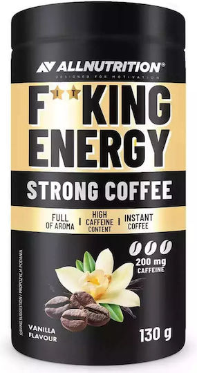 AllNutrition Στιγμιαίος Καφές Fitking Energy Strong Vanilla 130gr