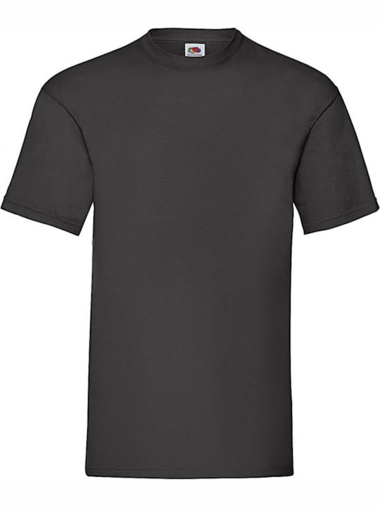 Fruit of the Loom Unisex Short Sleeve Promotional T-Shirt Black