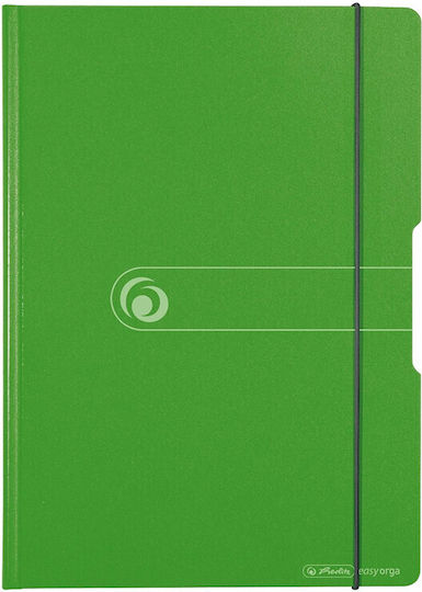 Herlitz Ντοσιέ cu Clește pentru Hârtie A4 Verde 1buc