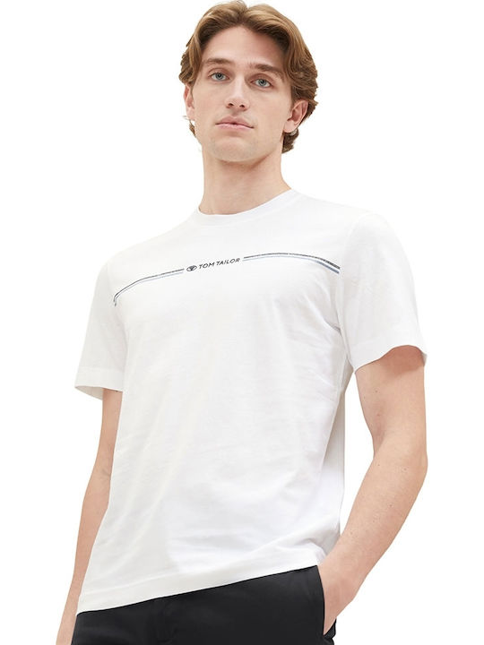 Tom Tailor Basic T-shirt Λευκό