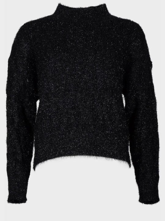 G Secret Women's Long Sleeve Sweater Black