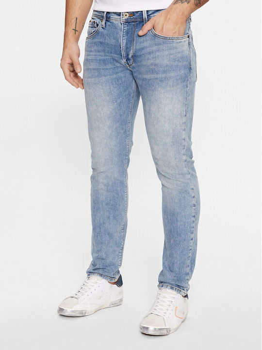 Pepe Jeans Ανδρικό Παντελόνι Τζιν σε Slim Εφαρμογή Μπλε