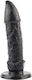 Chisa Novelties Detector Dildo με Βεντούζα Μαύρο 21cm