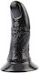 Chisa Novelties Thumbs Up Dildo με Βεντούζα Μαύρο 17cm