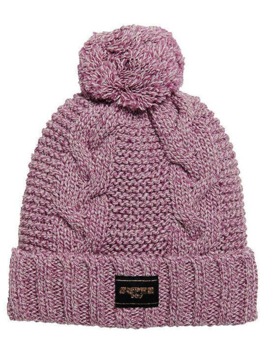 Superdry Beanie Unisex Beanie in Rosa color
