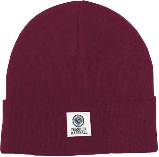 Beanie Beanie Knitted in Fuchsia color