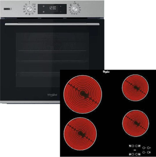 Whirlpool Cuptor Deasupra Blatului 71lt cu Plite Ceramice L59.5cm.