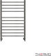 Thermo Bellavia Electric Towel Rail 400W 75x50cm Black
