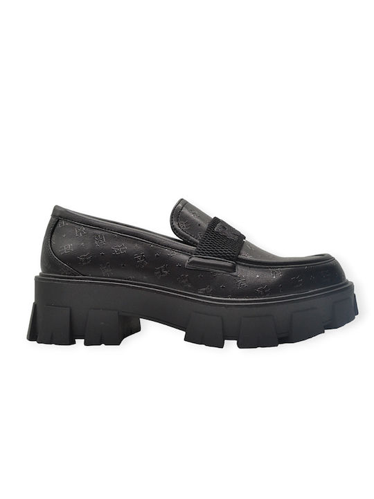 Replay Women's Moccasins in Black Color