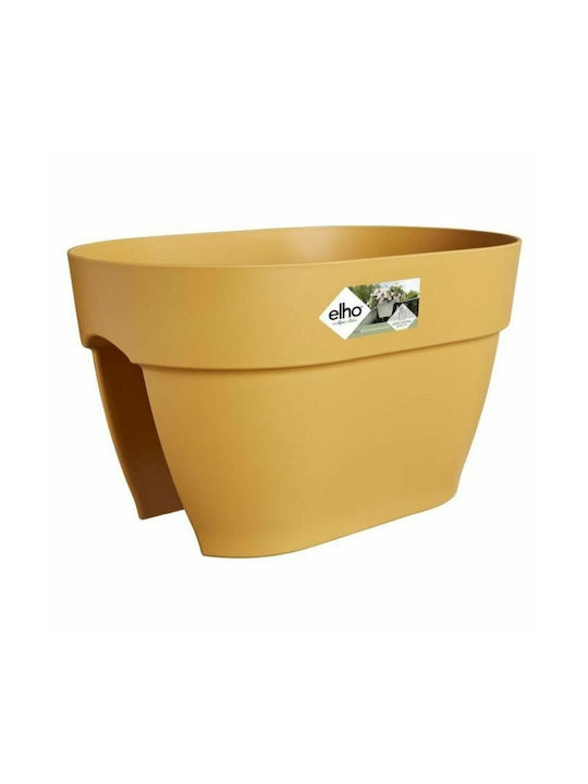 Elho Flower Pot Hanging 26x22cm Yellow 525507