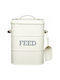 Kitchen Craft Box Allgemeine Verwendung mit Deckel Metallisch Beige