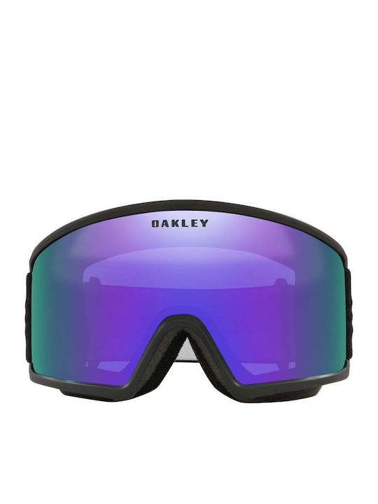 Oakley Sun Ски & Сноуборд Маска Детска Черен с Леща в Цвят Лилав