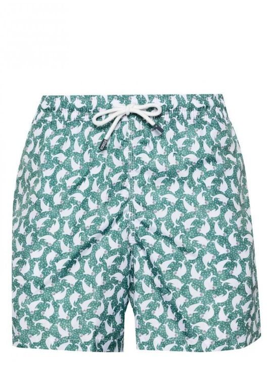 Fedeli Men's Swimwear Shorts Green