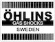 Ohlins Decorative Sticker Black