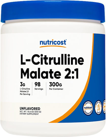 Nutricost L-Citrulline Malate 2:1 300gr