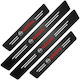 Car Interior Decorative Door Sill 4 Pieces