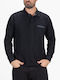 Polo Long Sleeve Blouse Black