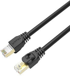 Unitek Direktbefestigung Kupfer Kat.7 Ethernet-Netzwerkkabel 3m Schwarz 1Stück