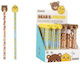 I-Total Bleistift HB Teddybär (Μverschiedene Designs/Farben)