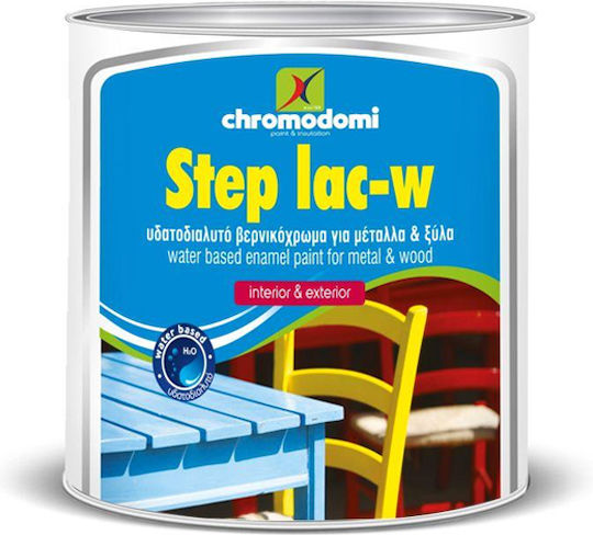 CHromodomi Varnish Colour 0.75lt White Satin Satin