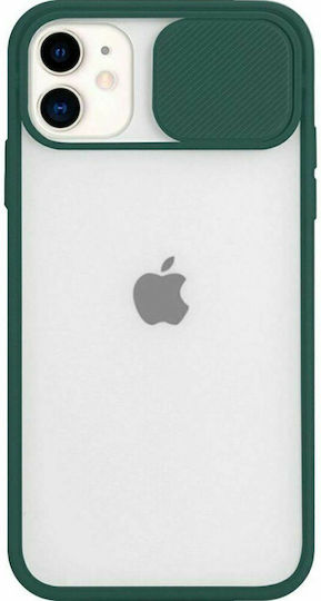 Technovo Lens Camera Protection Back Cover Green (iPhone 12 / 12 Pro)