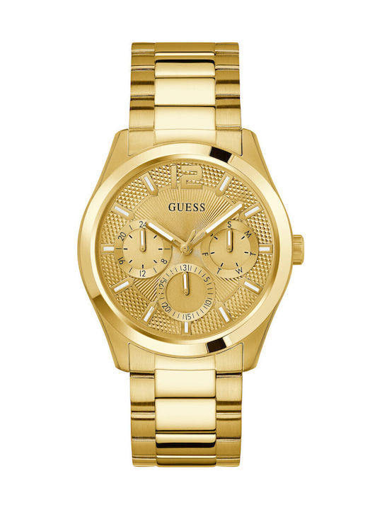 Guess Men's Watch 42mm Battery with Gold Metal ...