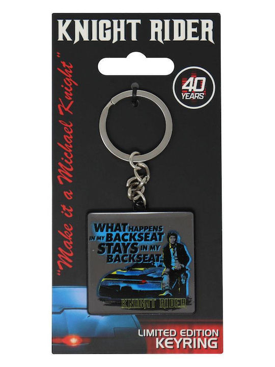 FaNaTtik Schlüsselanhänger Knight Rider Metallisch