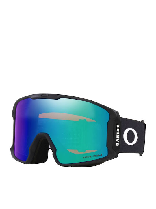 Oakley Line Miner M Masca de schi și snowboard Pentru adulți Negru cu Lentilă în culoarea Negru