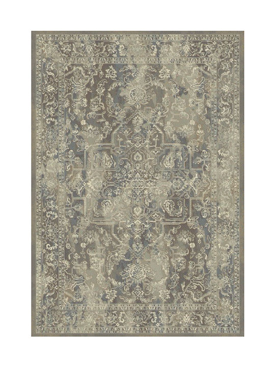 Ragolle Vivendi 5323 Teppich Rechteckig Synthetisch,Polyester/Cotton/Leather Gray
