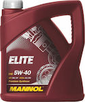 Mannol Elite Car Lubricant 5W-40 5lt