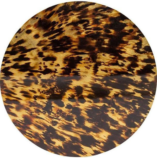 Caspari Placemats Rotund Lemn Maro 38cm 1buc