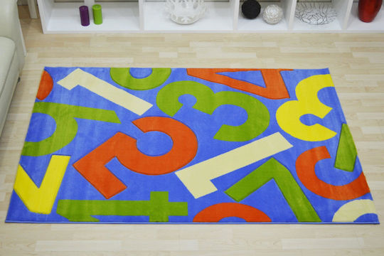 Sprintzio Παιδικό Χαλί Μπλε 133x200cm