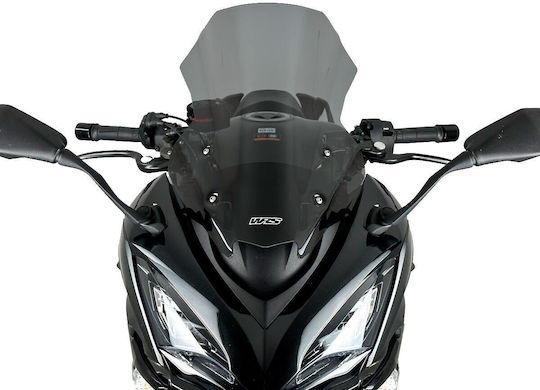 WRS Motorcycle Windshield & Windscreen Tinted Visor for Kawasaki Z 1000 KA014FS