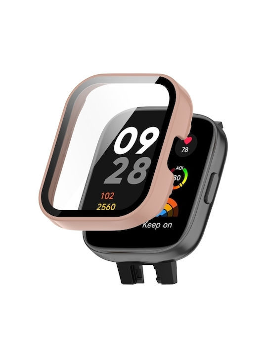 Пластмасов Калъф в Розов цвят за Redmi Watch 3 Active