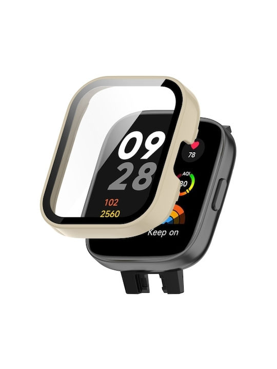 Carcasă de Plastic în culoarea Alb pentru Redmi Watch 3 Active.