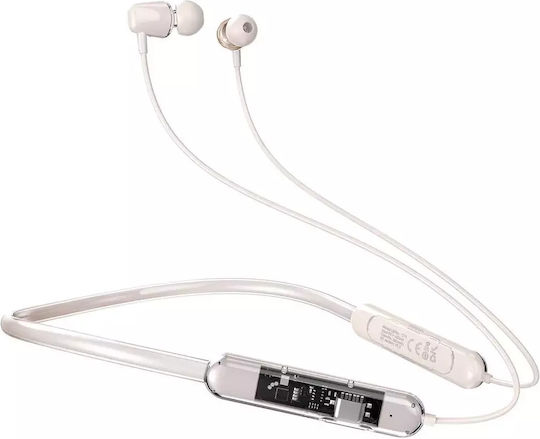Dudao U5Pro In-ear Bluetooth Handsfree Ακουστικά Λευκά