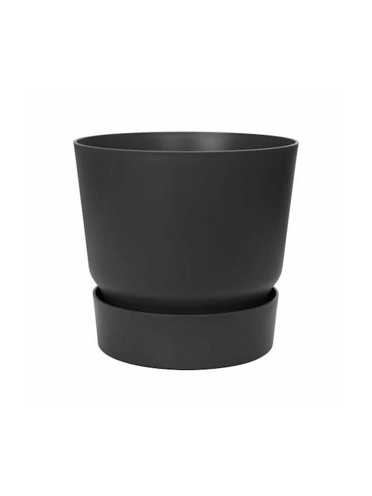 Elho Flower Pot in Black Color 525564