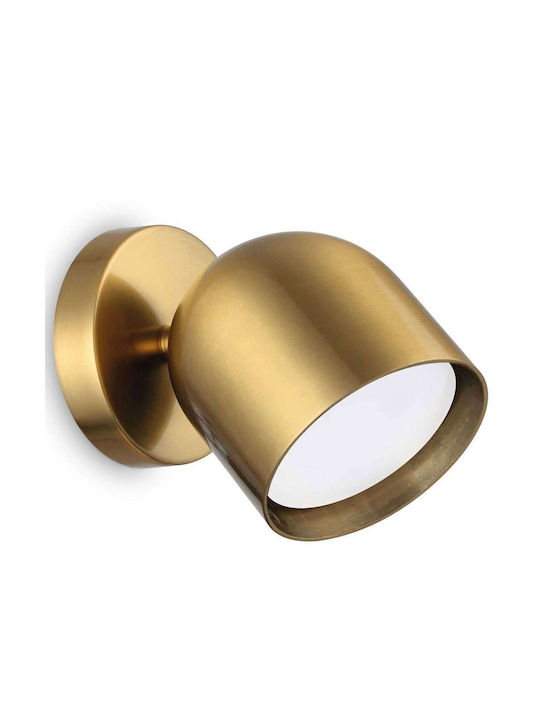 Ideal Lux Single Spot with Socket GX53 in Yellow Color