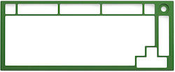 Glorious Mechanical Keyboard 75% Alternative Top Frame - Forest Green